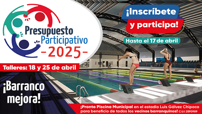 Presupuesto participativo 2025-1