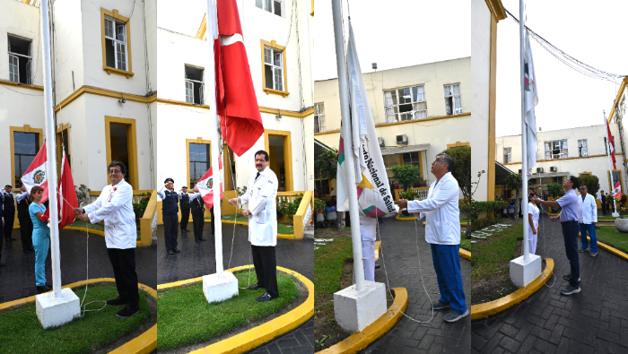 Los representantes de los servicios participantes y el Dr. Raúl Pérez recibieron un Diploma de Reconocimiento. 