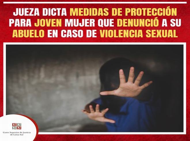 Jueza dicta medidas de protección a joven que denunció a su abuelo en caso de violencia sexual
