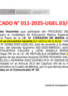 Vista preliminar de documento Comunicado 11-2025-ccd PUBLICACION FINAL DE RESULTADOS