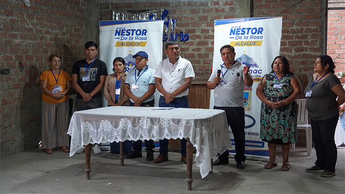 ¡ Tomando Juramento y Entrega de Credenciales a la Junta Directiva del AA.HH Vila San Cristóbal !
