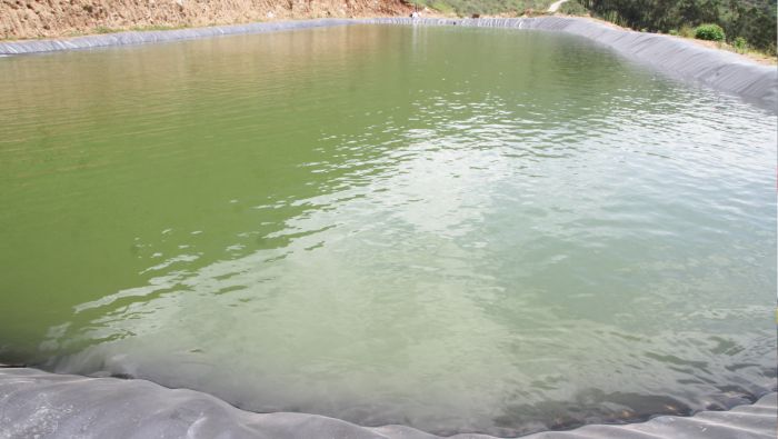 Microreservorios con geomembrana garantizan el acceso sostenible al agua en Sangallaya