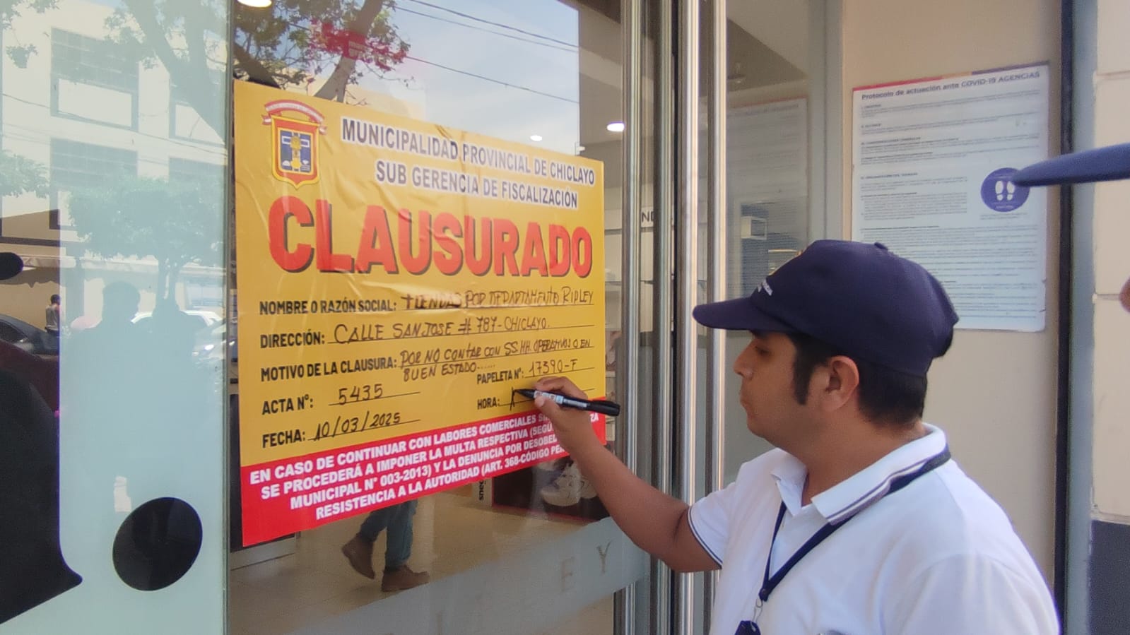 Clausuran Ripley