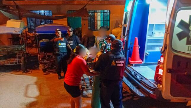 Traslado de paciente de su domicilio a la posta médica "Mario Diaz Silva" del C.P. San Jacinto 