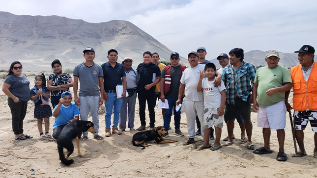 Municipalidad continua con el saneamiento físico legal del centro poblado Gramadal y Ampanú