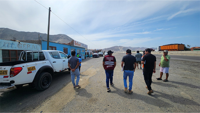 Municipalidad continua con el saneamiento físico legal del centro poblado Gramadal y Ampanú
