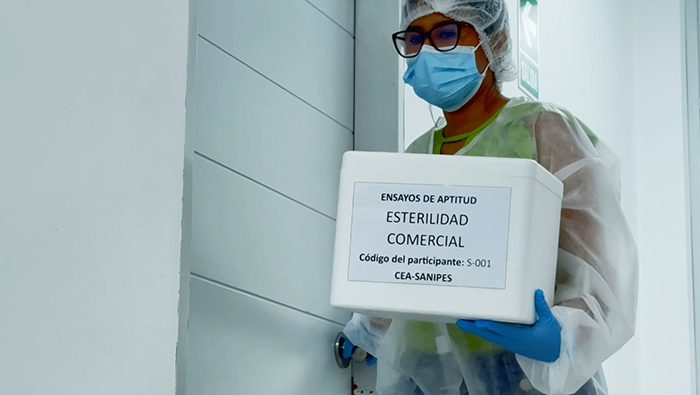 Sanipes cuenta con ensayo de aptitud de esterilidad comercial en conservas hidrobiológicas