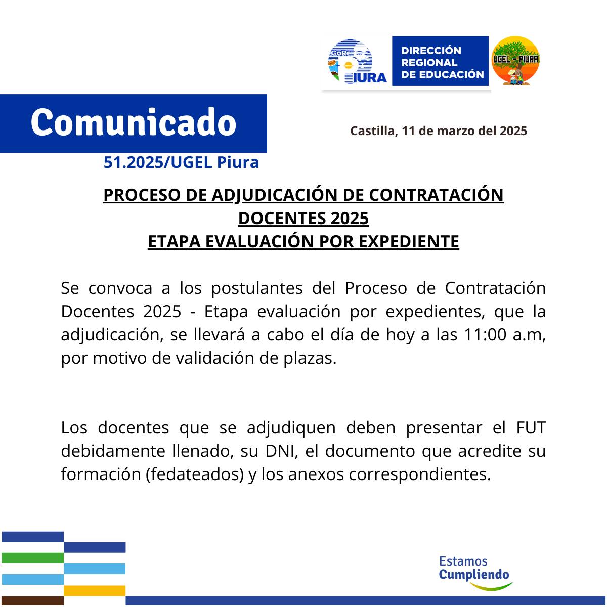 comunicado