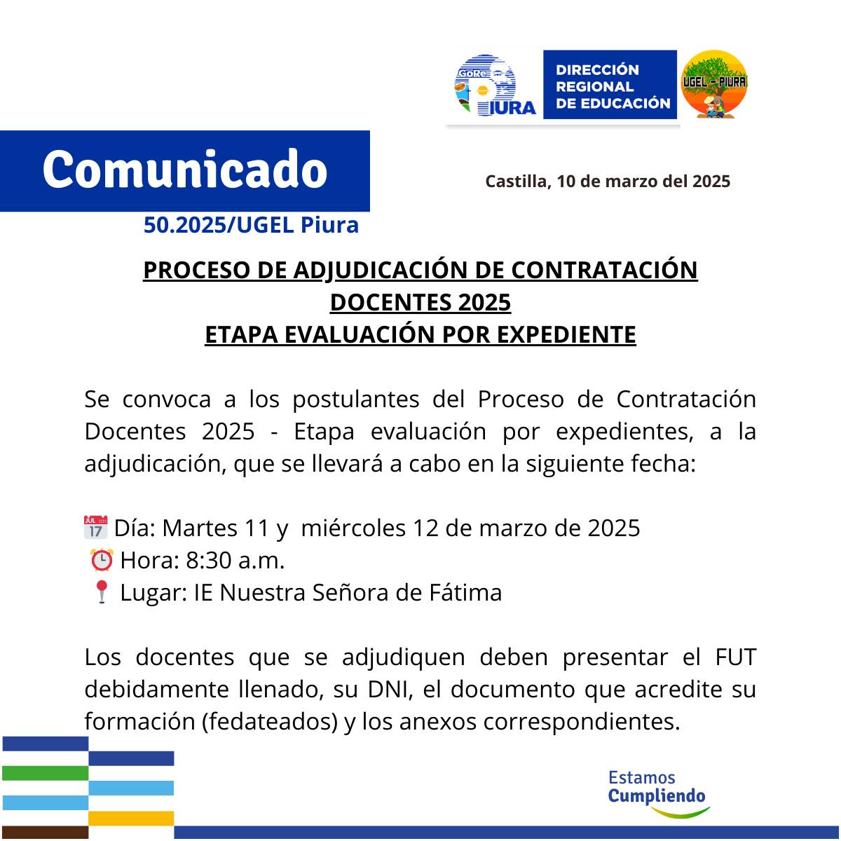 comunicado