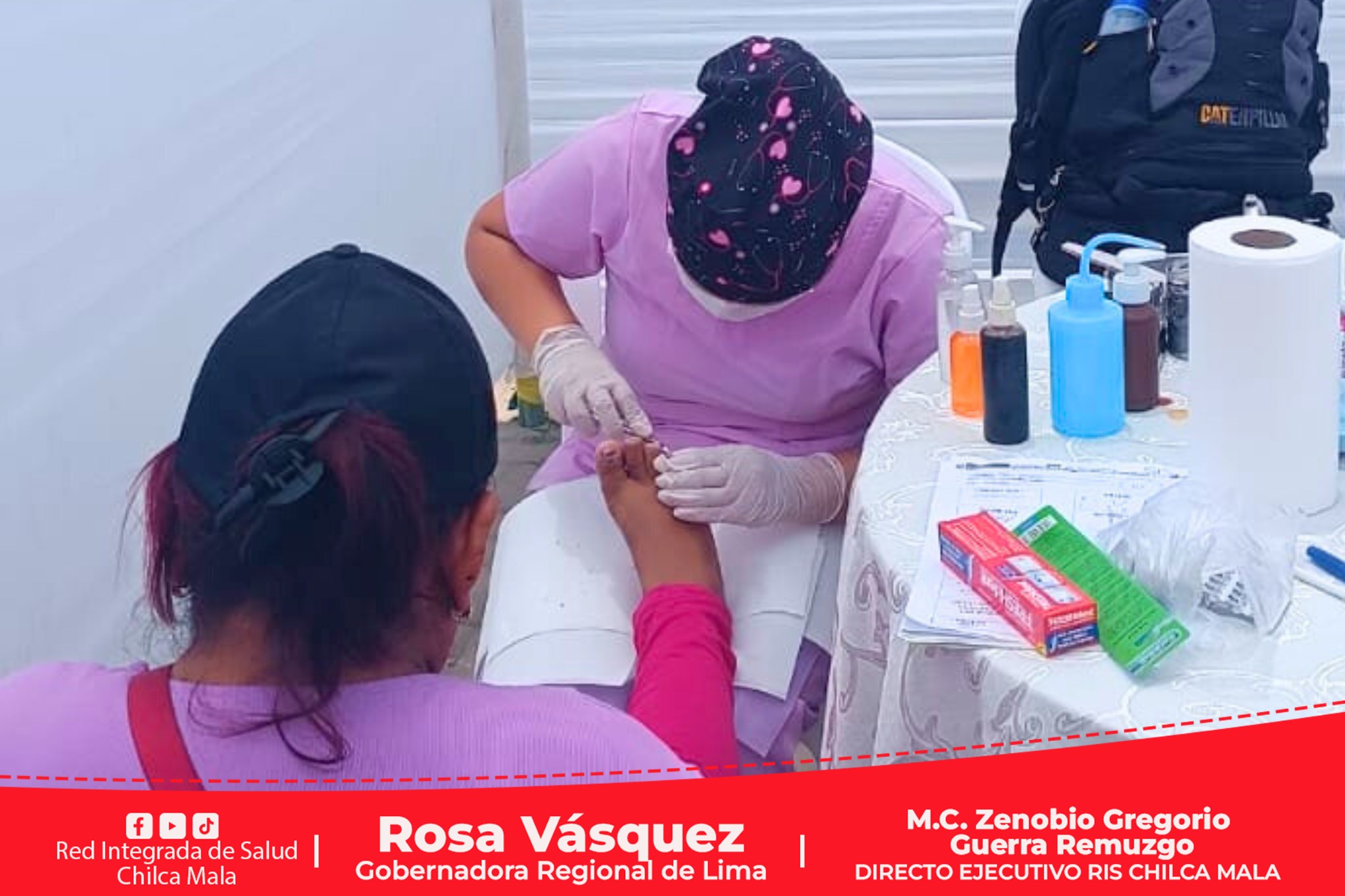 RIS Chilca Mala realiza Campaña de Salud Integral
