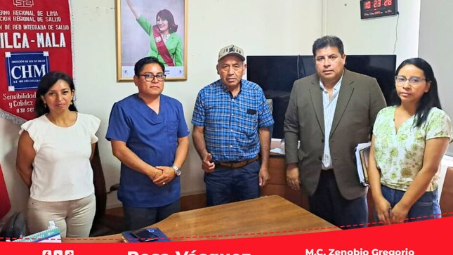 Director Ejecutivo de la RIS Chilca Mala sostiene reunión con el alcalde de la municipalidad distrital de San Joaquín