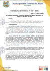 Vista preliminar de documento ORD MUNICIPAL  N° 027-MDM
