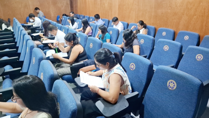Con total normalidad se realizó examen de conocimientos para cubrir plazas CAS