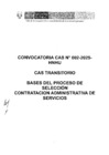 Vista preliminar de documento BASES CAS N° 002-2025-HNHU CAS TRANSITORIO