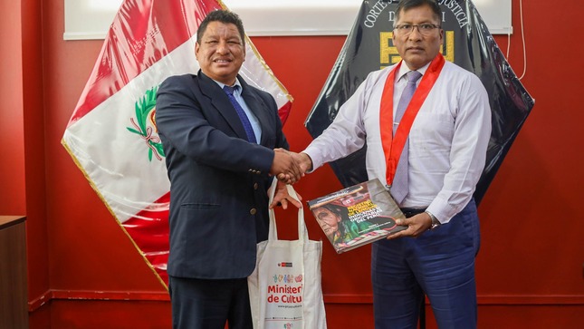 Corte de Ucayali y Ministerio de Cultura fortalecen estrategias para garantizar el acceso a la justicia de los pueblos originarios (1)