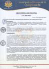 Vista preliminar de documento ORDENANZA MUNICIPAL N° 01-2025-MPQ.U