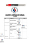 Vista preliminar de documento Guía de Práctica Clínica de Diagnóstico y Tratamiento Dispepsia y Gastritis.