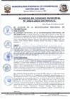 Vista preliminar de documento ACUERDO DE CONCEJO MUNICIPAL N° 016-2025-CM-MPCH-C