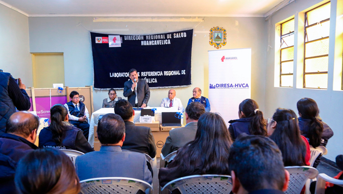 Nota de prensa del gobierno regional de Huancavelica