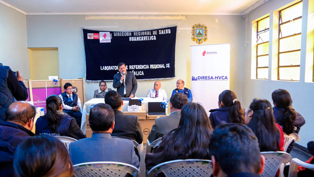 Nota de prensa del gobierno regional de Huancavelica 