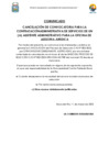 Vista preliminar de documento Comunicado proceso CAS 003-2025