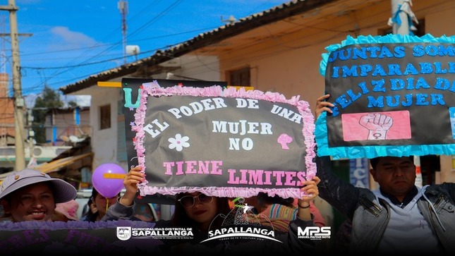Sapallanga conmemora el Día Internacional de la Mujer - 08 de marzo