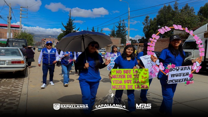 Sapallanga conmemora el Día Internacional de la Mujer - 08 de marzo