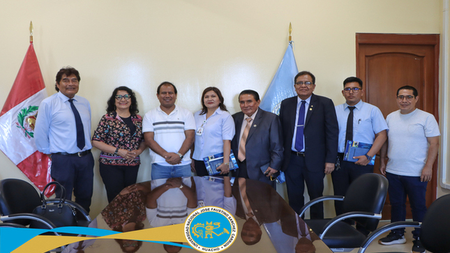 Congresista Edgar Tello Montes realizó una importante visita a la Universidad José Faustino Sánchez Carrión.