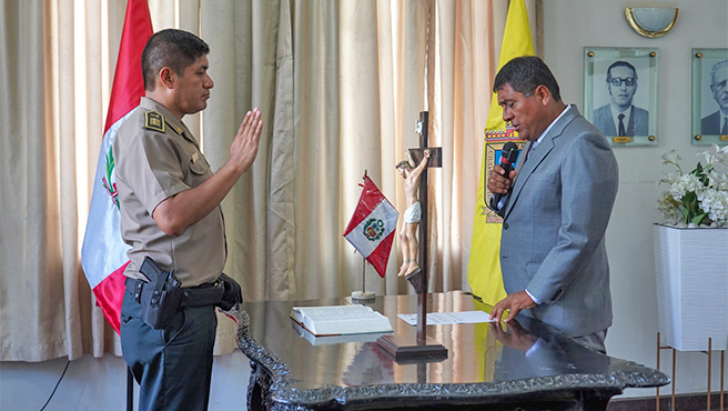 ¡ II Sesión Ordinaria del CODISEC y Juramentación del Comisario de Piedra Liza !
