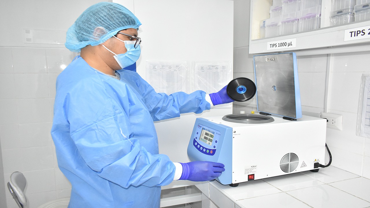 Equipamiento del Laboratorio Regional de Salud Pública