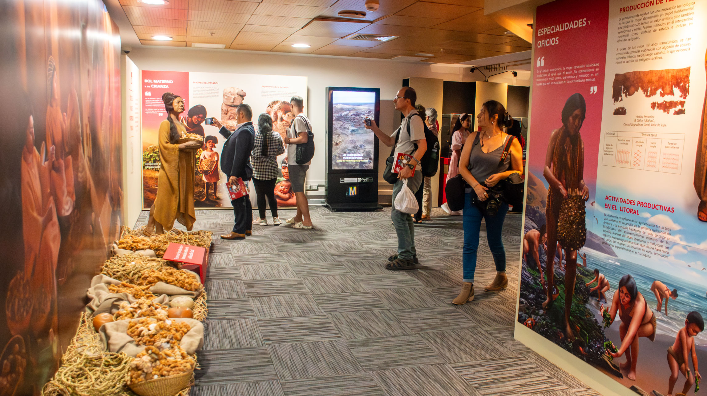Caral: Exposición muestra el importante rol de las mujeres en la Civilización Caral