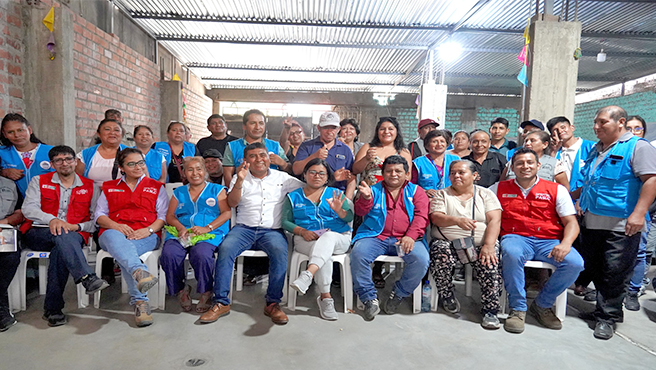¡ Trabajamos por los que Menos Tienen, Se Reinicia el Proyecto del Programa 148 Agua y Desagüe para Flor de Amancaes y Partes Altas !