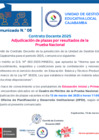 Vista preliminar de documento Comunicado N.° 006-2025-CCD_Adjudicación de plazas_DES_DEP