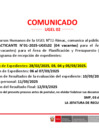 Vista preliminar de documento 1. Comunicado Proceso Practicante N° 001-2025