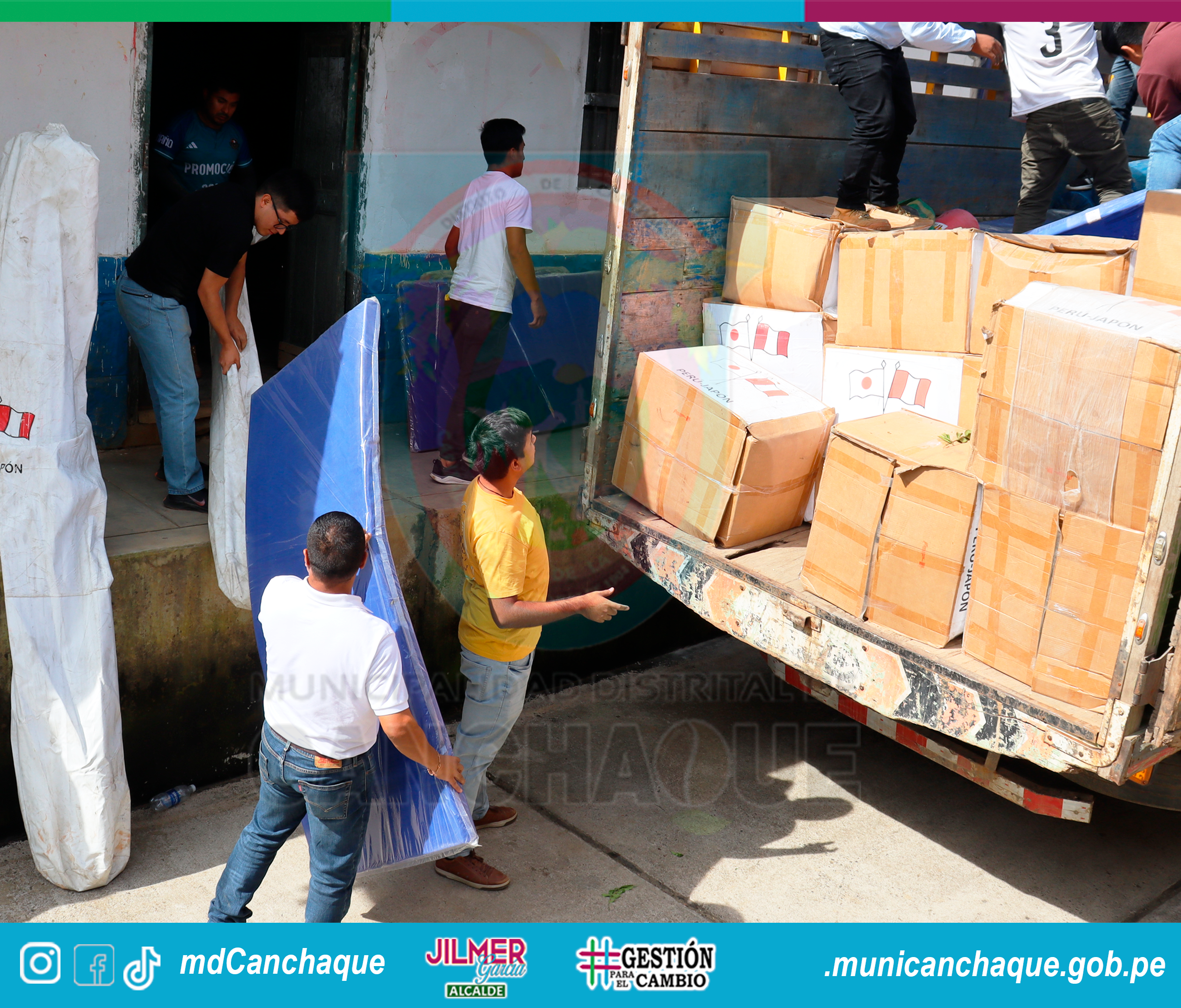 Donaciones por parte del Gobierno Regional