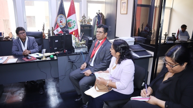 Inician visitas administrativas a órganos jurisdiccionales de la Corte Superior de Justicia de Piura