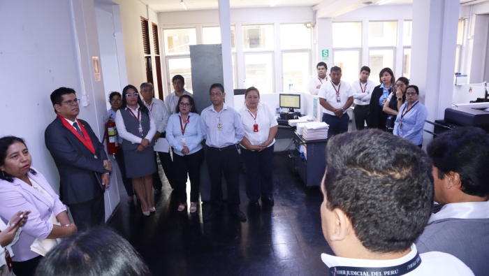 Inician visitas administrativas a órganos jurisdiccionales de la Corte Superior de Justicia de Piura