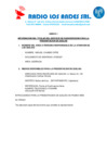 Vista preliminar de documento EMPRESA DE RADIODIFUSION LOS ANDES S.R.L. OM CAJAMARCA-JESUS-LLACANORA-LOS BAÑOS DEL INCA - CAJAMARCA