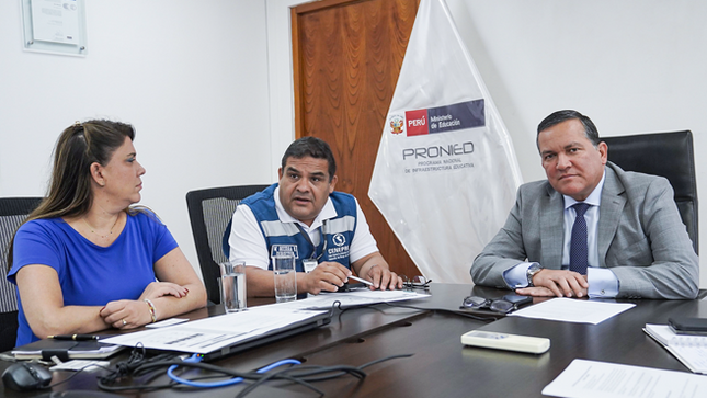 Cenepred y Pronied unen fuerzas para fortalecer la Gestión del Riesgo de Desastres en las instituciones educativas del país