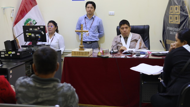 La Corte de Ucayali realiza su primera audiencia   histórica bajo la técnica de la oralidad civil, marcando un hito en la justicia regional
