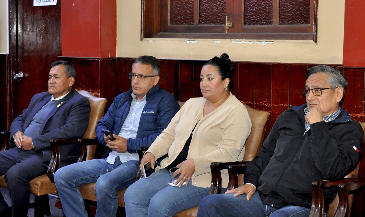 Reunión de coordinación mejoramiento del estadio municipal