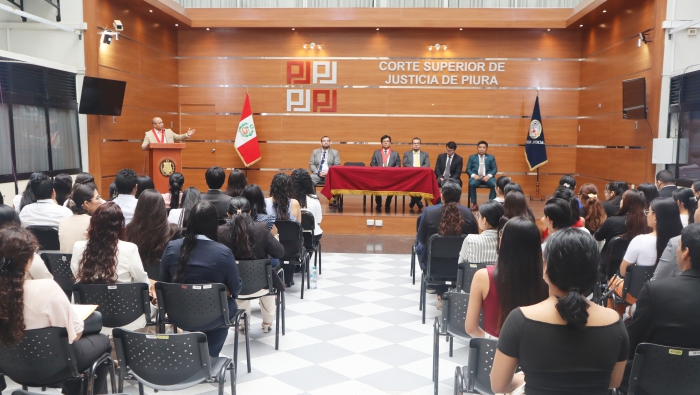 Corte Superior de Piura continúa capacitando a secigristas