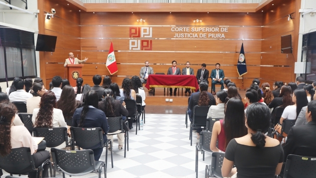 Corte Superior de Piura continúa capacitando a secigristas