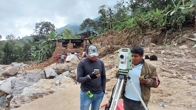 Emergencia de Huayco en Canchaque