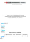 Vista preliminar de documento Directiva Desarrollo de Sistemas de información del SALUDPOL