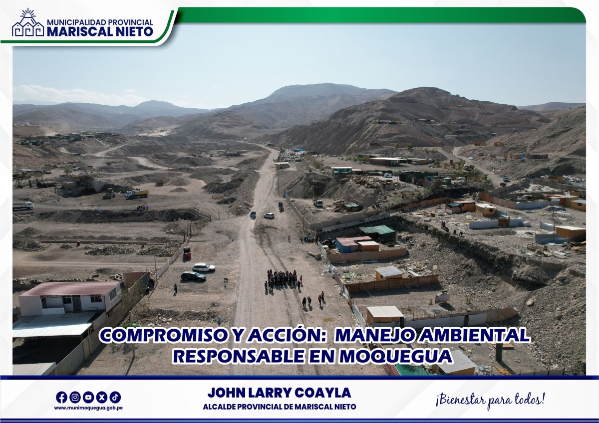 Pese a la reprogramación inicial del operativo debido a la falta de efectivos policiales, la Municipalidad Provincial Mariscal Nieto a través de la Gerencia de Desarrollo Urbano Ambiental y Acondicionamiento Territorial, reafirma su compromiso con la fiscalización ambiental.