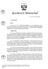 Vista preliminar de documento RM N° 00270-2025-DE (Autorizar el viaje al exterior, en comisión de servicio, del personal militar de la FAP  a Argentina)