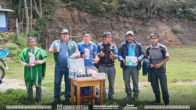 Entrega de medicina