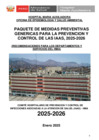 Vista preliminar de documento PAQUETE DE MEDIDAS PREVENTIVAS GENERICAS PARA LA PREVENCION Y CONTROL DE LAS IAAS EN EL HMA 2024 2025 revisado por el COMITE IAAS HMA 2024 2025 12 marzo 2025