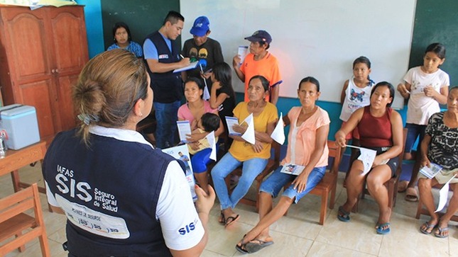 “Rutas de la Salud”: ferias itinerantes del SIS brindarán orientación a comunidades nativas amazónicas y altoandinas